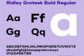 Ridley Grotesk Bold