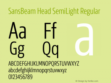 SansBeam Head SemiLight