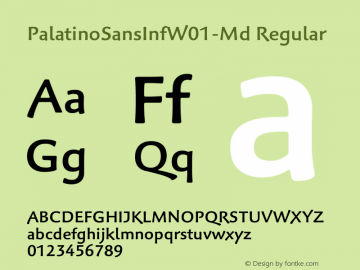 PalatinoSansInf-Md