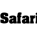 Safari ExBold