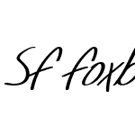 SF Foxboro Script