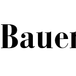 BauerBodoni