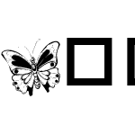 Destiny's Butterfly Dingbats