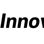 InnovaW05-HeavyItalic