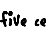 five cents