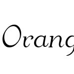 Orange Sample