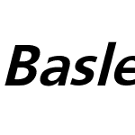 Basler Oblique  Bold