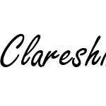 Clareshire Script
