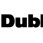 Dublin Black-Bold