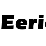 EerieBlack Bold