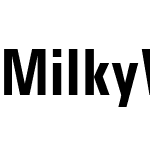 MilkyWay Cond Bold