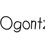 Ogontz Italic