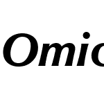 Omichron Bold Italic