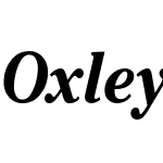 Oxley Bold