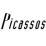 Picassos Italic