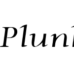 Plunkette Italic