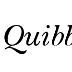 Quibbern Italic