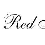 Red Shoe Italic