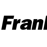 Franklin Gothic Black SSi