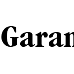 Garamond Black Condensed SSi