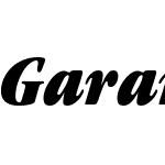 Garamond Black Condensed SSi