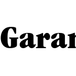 Garamond Ex-BlackCondensed SSi