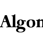 Algonquin Bold