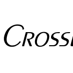 Crossley-Light Italic