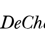 DeChant Italic