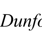 Dunford Italic