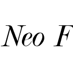 Neo Forge Italic