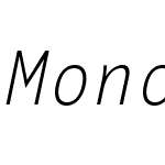 Monospaced