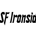 SF Ironsides Condensed