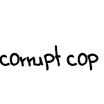 corrupt cop