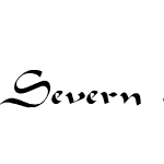 Severn Regular Bold