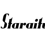 Staraitus Italic