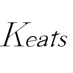 Keats Italic