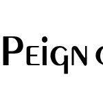 Peignot-Thin