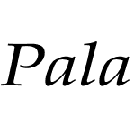 Palatino-Italic Wd