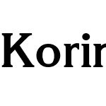 Korinna-Bold