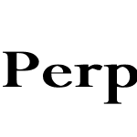 Perpetua Wd Bold