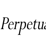 Perpetua Cn Italic