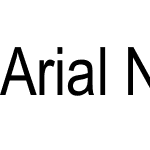 Arial Narrow