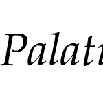 Palatino-Italic