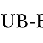 UB-Baskerville