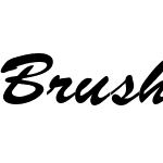 BrushScriptNormalItalic