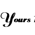 Yours 1