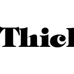 Thick N Thin 13