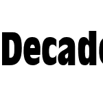 Decade Black Condensed SSi