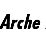 Arche Black Condensed SSi